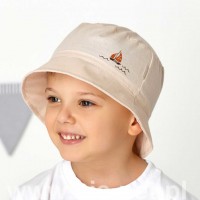 AJS plonos medvinės skrybėlaitė berniukui Laivelis